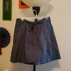 Floral print skirt